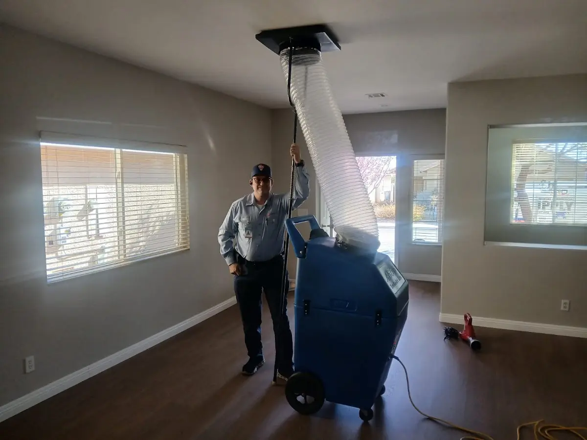 Professional Dryer Vent Cleaning work inside a Fort Thomas home